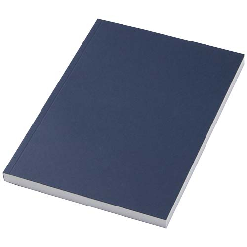 Carnet A5 personnalisable à couverture souple Novella Austen Bleu Foncé